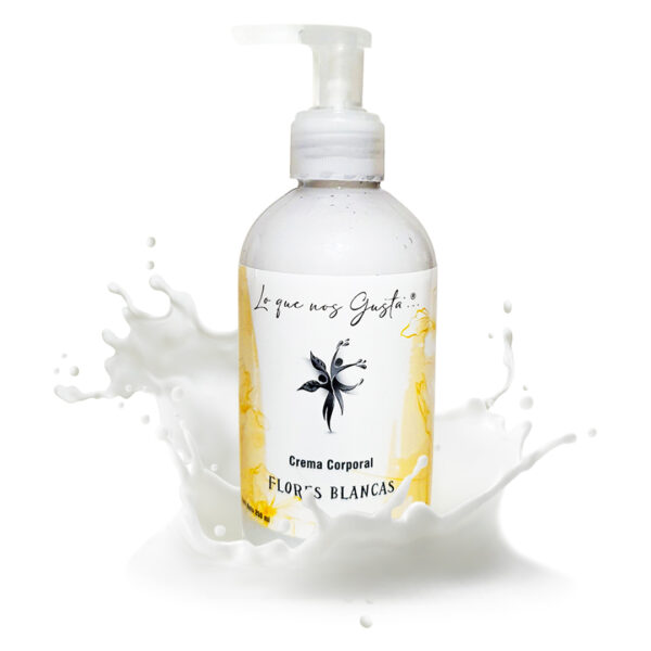 Crema Corporal Flores Blancas
