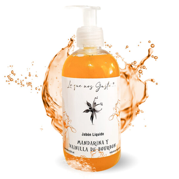Jabón Corporal Mandarina - Vainilla de Bourbon